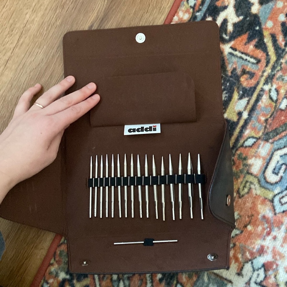 Addi Click Rocket Lace Short Interchangeable Needle Set